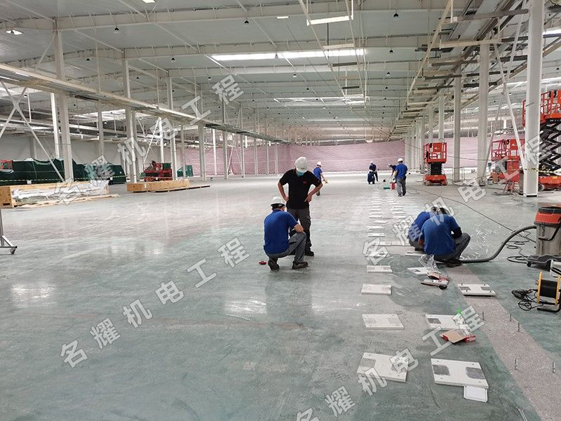 菏澤市名耀機(jī)電工程有限公司工程案例保定長(zhǎng)城熱處理線搬遷