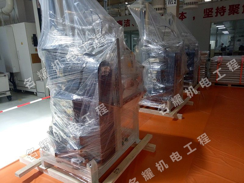 菏澤市名耀機電工程有限公司工程案例保定長城熱處理線搬遷